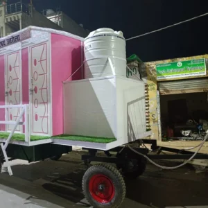 Prefab 6 Seater Frp Mobile Toilet Van