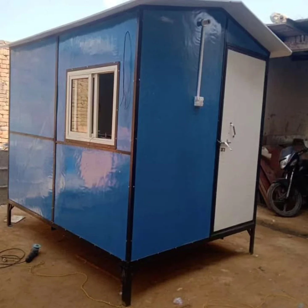 Prefab Frp Plywood Security Cabin